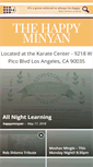 Mobile Screenshot of happyminyan.org